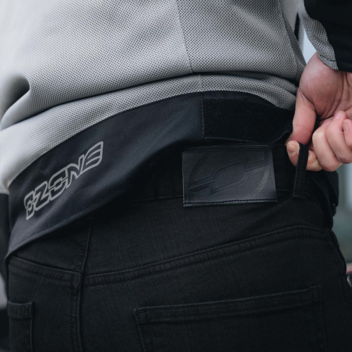 Spodnie motocyklowe jeans OZONE STRIKER REGULAR BLACK