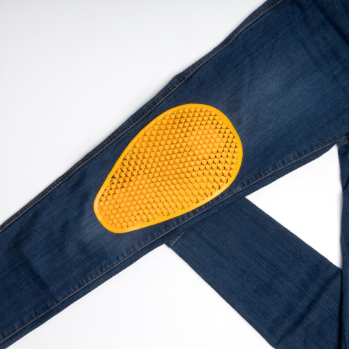 Spodnie motocyklowe jeans damskie OZONE STRIKER LADY SLIM FIT WASHED BLUE