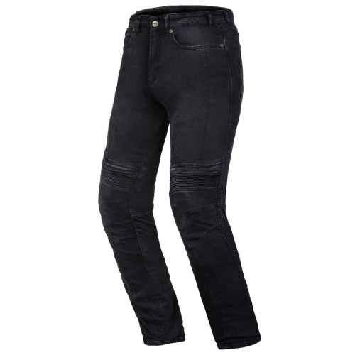 Spodnie motocyklowe jeans OZONE HORNET II WASHED BLACK
