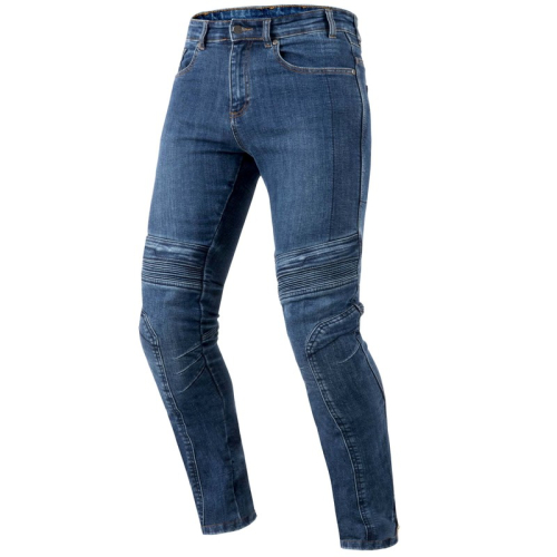 Spodnie motocyklowe jeans OZONE HORNET II WASHED BLUE