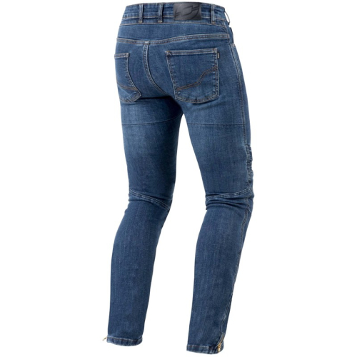 Spodnie motocyklowe jeans OZONE HORNET II WASHED BLUE