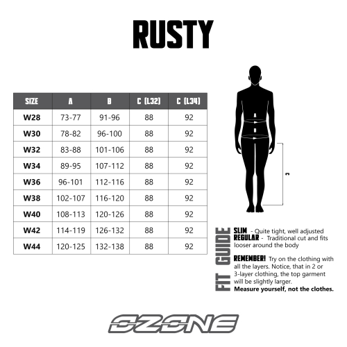 Spodnie motocyklowe jeans damskie OZONE ROXY LADY WAXED BLACK