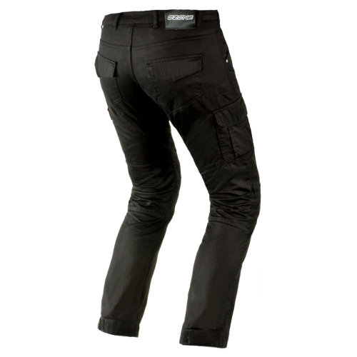 Spodnie motocyklowe bojówki OZONE SHADOW II WASHED BLACK