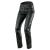 Spodnie motocyklowe skórzane chopper OZONE DAFT BLACK