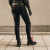 Spodnie motocyklowe jeans damskie OZONE AGNESS II LADY WASHED BLACK