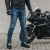 Spodnie motocyklowe jeans OZONE HORNET II WASHED BLUE