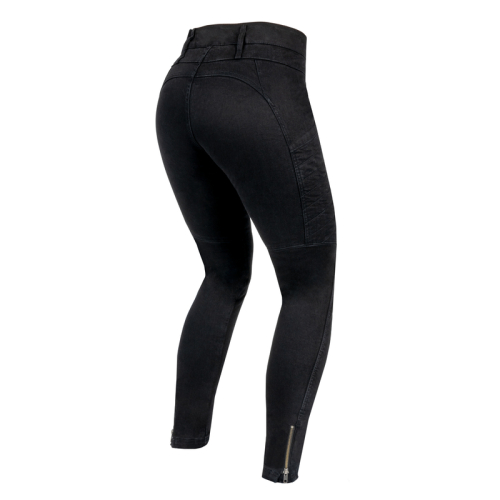 Spodnie motocyklowe jeans damskie REBELHORN ASH BLACK
