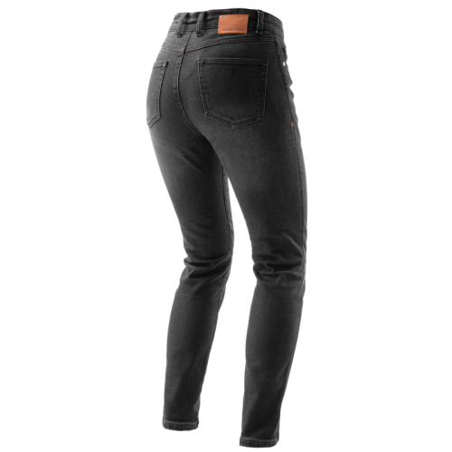 Spodnie motocyklowe jeans damskie REBELHORN BRONCO LADY Washed Black MONOLAYER