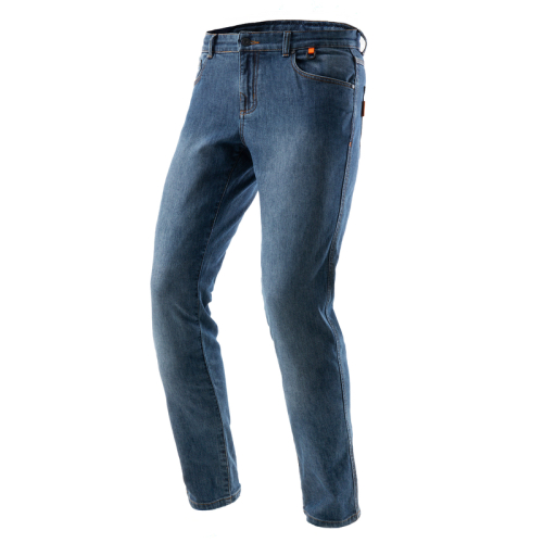 Spodnie motocyklowe jeans REBELHORN BRONCO Washed Blue MONOLAYER