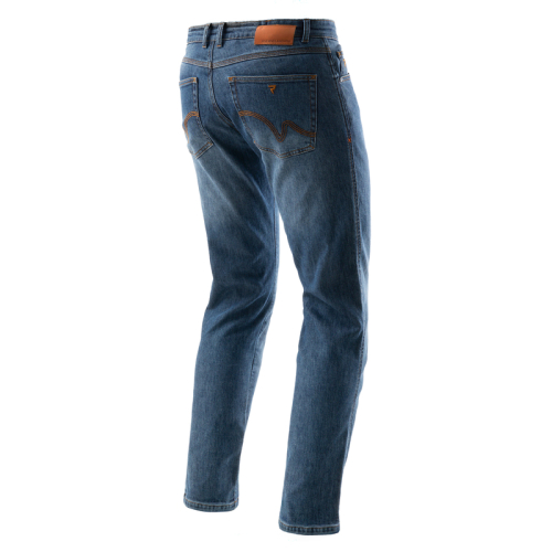 Spodnie motocyklowe jeans REBELHORN BRONCO Washed Blue MONOLAYER