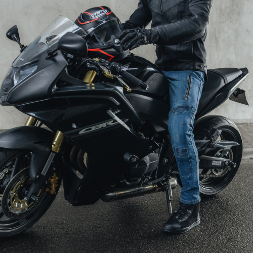 Spodnie motocyklowe jeans REBELHORN VANDAL DENIM BLACK