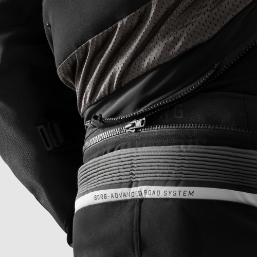 Spodnie motocyklowe REBELHORN BORG II BLACK/GREY