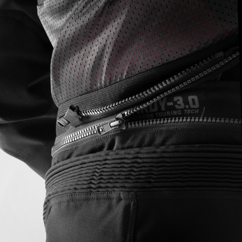 Spodnie motocyklowe REBELHORN HARDY 3.0 BLACK/GREY