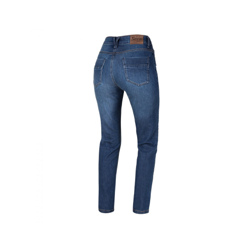 Spodnie motocyklowe jeans damskie SECA DELTA ONE LADY BLUE