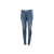 Spodnie motocyklowe jeans damskie SECA ATHENA BLUE SLIM FIT
