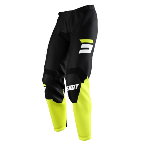 Spodnie cross quad SHOT RACING DEVO RAW BURST NEON YELLOW